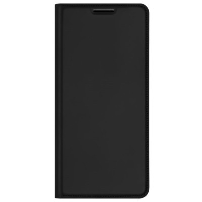 Samsung Galaxy A13 5G (A04s) „Dux Ducis“ Skin sērijas melns ādas atvērams maciņš | Vacins.lv