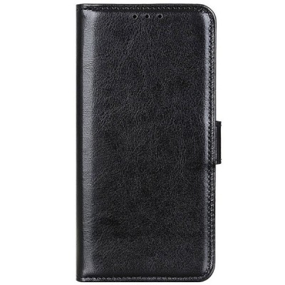 Samsung Galaxy A13 5G (A04s) atvēramais ādas melns maciņš (maks) | Vacins.lv