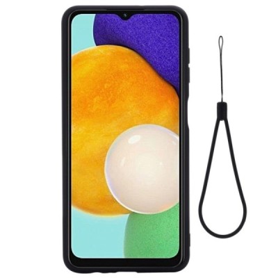 Samsung Galaxy A13 5G (A04s) Shell (TPU) твердый силиконовый чехол - чёрный | Vacins.lv