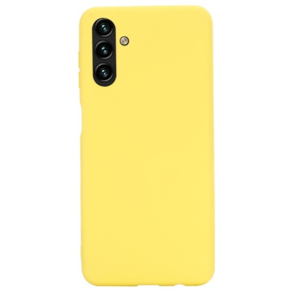 „Shell“ cieta silikona (TPU) apvalks - dzeltens (Galaxy A13 5G / A04s)