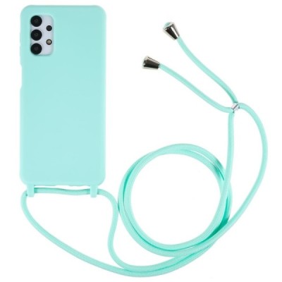 Samsung Galaxy A13 5G (4G) Strap твердый силиконовый чехол (TPU) - мятный | Vacins.lv