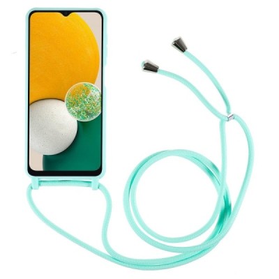 Samsung Galaxy A13 5G (4G) Strap твердый силиконовый чехол (TPU) - мятный | Vacins.lv