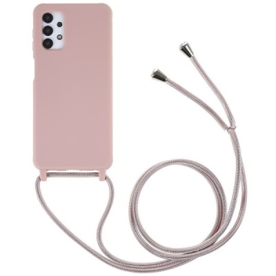 Samsung Galaxy A13 5G (4G) Strap твердый силиконовый чехол (TPU) - розовый | Vacins.lv