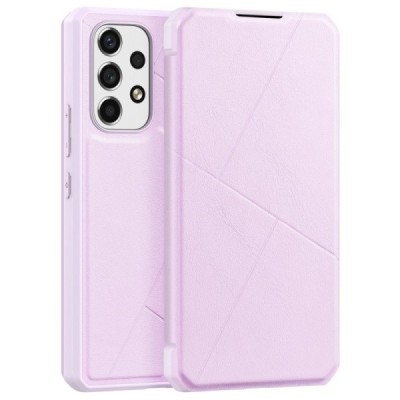 Samsung Galaxy A53 5G (SM-A536B) Dux Ducis Skin X sērijas rozs ādas atvērams maciņš | Vacins.lv