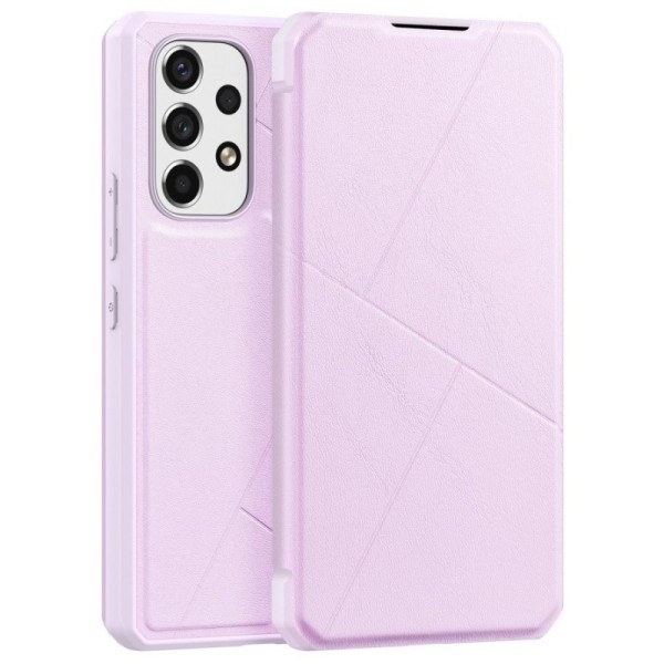 „Dux Ducis“ Skin X atvērams maciņš - rozs (Galaxy A53)