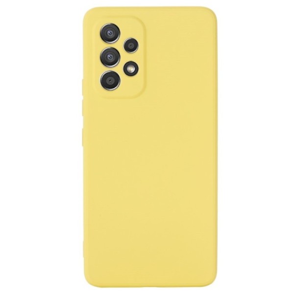 Твердый силиконовый чехол (TPU) „Shell“ - жёлтый (Galaxy A53)
