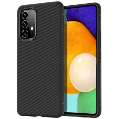 Samsung Galaxy A53 5G (SM-A536B) cieta silikona (TPU) melns apvalks | vacins.lv