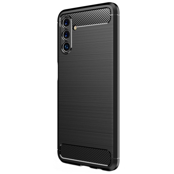 „Carbon“ cieta silikona (TPU) apvalks - melns (Galaxy A13 5G / A04s)