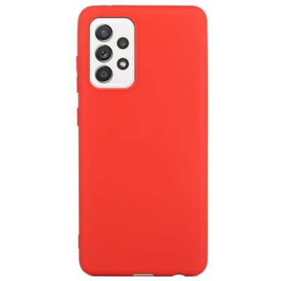 Samsung Galaxy A53 5G (SM-A536B) cieta silikona (TPU) apvalks - sarkans | vacins.lv