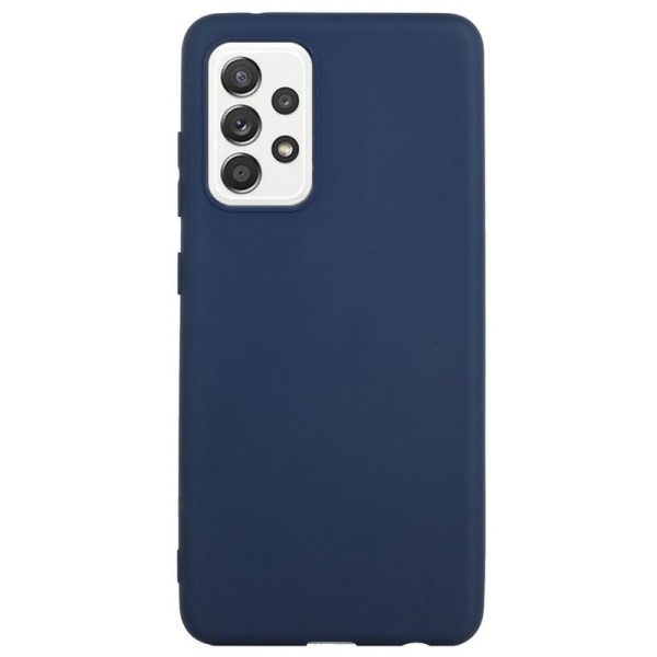 Твердый силиконовый (TPU) чехол - синий (Galaxy A53)