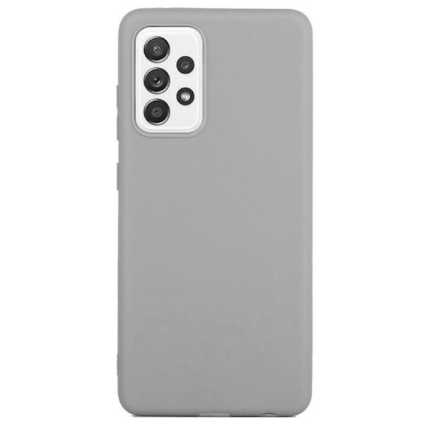 Твердый силиконовый (TPU) чехол - серый (Galaxy A53)