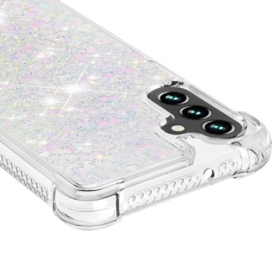 Твердый силиконовый чехол „Shine“ Kickstand (TPU) для Samsung Galaxy A13 5G (A04s), прозрачный | Vacins.lv