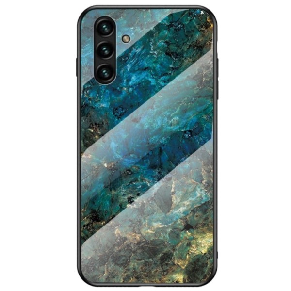 „Marble“ cieta silikona (TPU) apvalks - zils (Galaxy A13 5G / A04s)