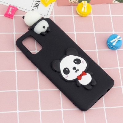 Samsung Galaxy A53 5G (SM-A536B) „Squezy“ cieta silikona (TPU) melns apvalks | vacins.lv