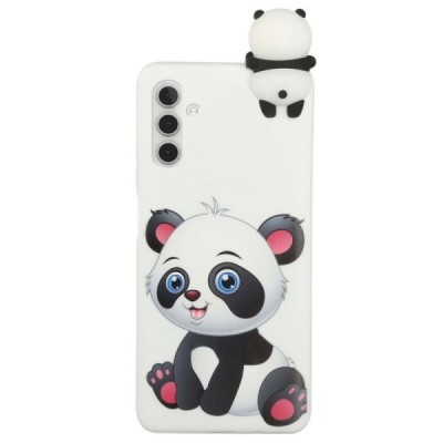 Samsung Galaxy A13 5G „Squezy“ cieta silikona (TPU) balts apvalks | vacins.lv