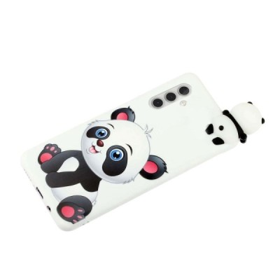 Samsung Galaxy A13 5G „Squezy“ cieta silikona (TPU) balts apvalks | vacins.lv