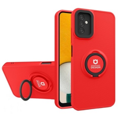 Samsung Galaxy A13 5G (A04s) „Design“ Kickstand (TPU) sarkans apvalks | vacins.lv