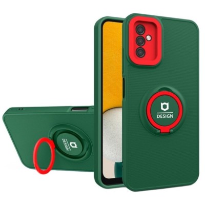 Samsung Galaxy A13 5G (A04s) „Design“ Kickstand (TPU) zaļš apvalks | Vacins.lv