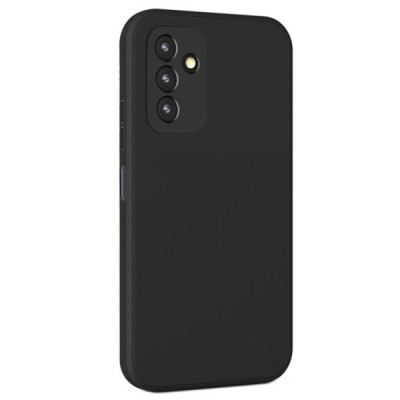 Samsung Galaxy A13 5G (A04s) „Straight“ 360 melns cieta silikona (TPU) apvalks | vacins.lv