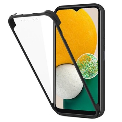 Samsung Galaxy A13 5G (A04s) „Straight“ 360 melns cieta silikona (TPU) apvalks | vacins.lv