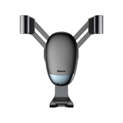 „Baseus“ Mini Gravity automašīnas telefona turētājs (restēm) - melns | Vacins.lv