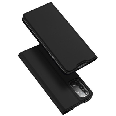 „Dux Ducis“ Skin серии Xiaomi Redmi Note 11 Pro чёрный кожаный чехол-книжка | Vacins.lv