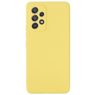 Samsung Galaxy A33 5G (SM-A336E) Shell (TPU) твердый силиконовый чехол - жёлтый | Vacins.lv