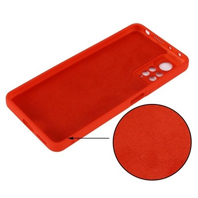 Xiaomi Redmi Note 11 Pro Shell (TPU) твердый силиконовый чехол - красный | Vacins.lv