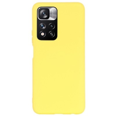 Xiaomi Redmi Note 11 Pro+ Shell (TPU) твердый силиконовый чехол - жёлтый | Vacins.lv