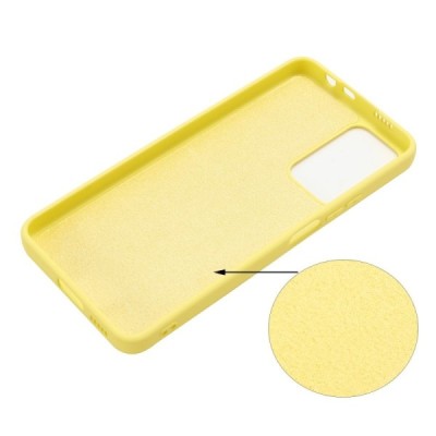 Xiaomi Redmi Note 11 Pro+ Shell (TPU) твердый силиконовый чехол - жёлтый | Vacins.lv