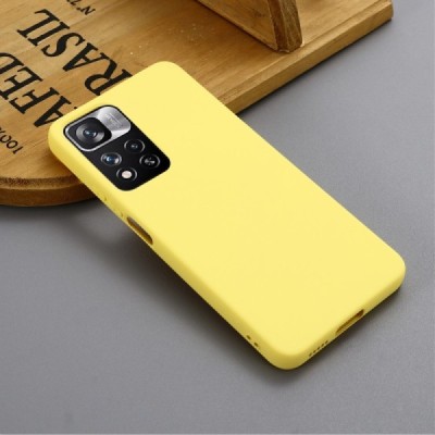 Xiaomi Redmi Note 11 Pro+ Shell (TPU) твердый силиконовый чехол - жёлтый | Vacins.lv