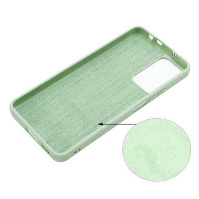 Xiaomi Redmi Note 11 Pro+ „Shell“ cieta silikona (TPU) zaļš apvalks | Vacins.lv