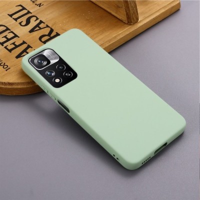 Xiaomi Redmi Note 11 Pro+ „Shell“ cieta silikona (TPU) zaļš apvalks | Vacins.lv