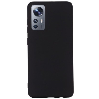 Xiaomi 12 Shell (TPU) твердый силиконовый чехол - чёрный | Vacins.lv