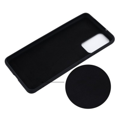 Xiaomi 12 „Shell“ cieta silikona (TPU) melns apvalks | vacins.lv