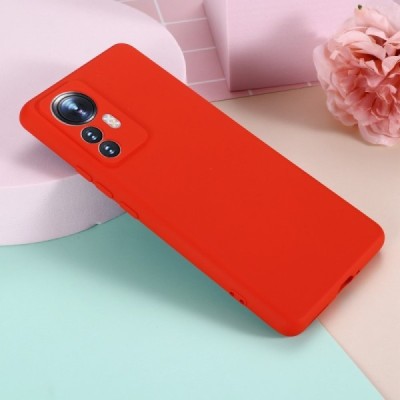 Xiaomi 12 Pro Shell (TPU) твердый силиконовый чехол - красный | Vacins.lv