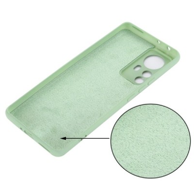 Xiaomi 12 Pro Shell (TPU) твердый силиконовый чехол - зелёный | Vacins.lv