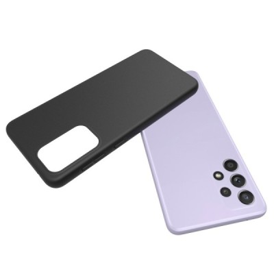 Твердый силиконовый чехол (TPU) для Samsung Galaxy A33 5G (SM-A336E)  - чёрный | Vacins.lv