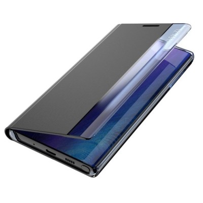 Samsung Galaxy A33 5G (SM-A336E) View Line melns atvērams maciņš (maks) | Vacins.lv