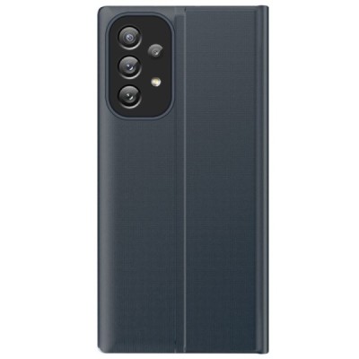Samsung Galaxy A33 5G (SM-A336E) View Line открываемый синий кожаный чехол - книжка | Vacins.lv