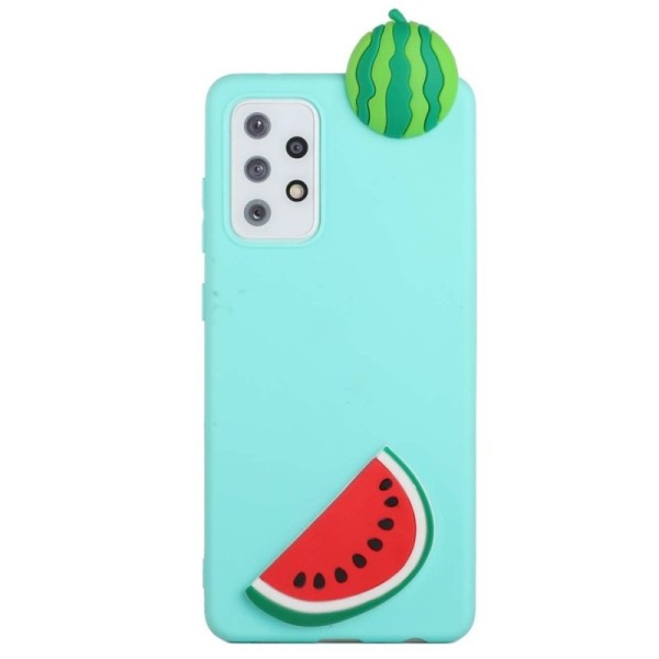 Твердый силиконовый чехол „Squezy“ Watermelon (TPU) - мятный (Galaxy A33 5G)