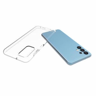 Твердый силиконовый чехол (TPU) для Samsung Galaxy A13 4G (SM-A135F, SM-A137F) - прозрачный | Vacins.lv