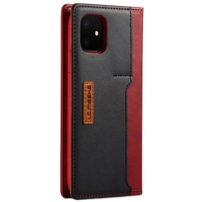 „Lc.Imeeke“ Apple iPhone 11 красный чехол-книжка | Vacins.lv