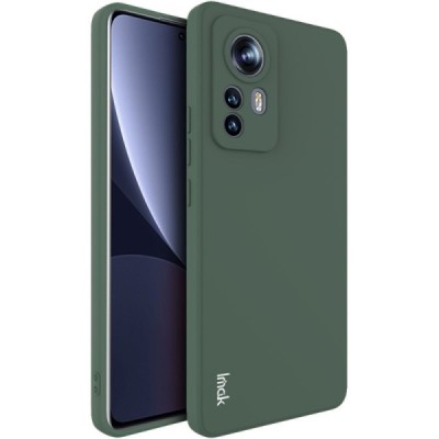 Xiaomi 12 Pro „Imak“ твердый силиконовый чехол из TPU зелёного цвета | Vacins.lv