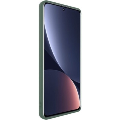 Xiaomi 12 Pro „Imak“ твердый силиконовый чехол из TPU зелёного цвета | Vacins.lv