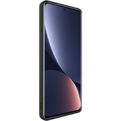 Xiaomi 12 Pro „Imak“  твердый силиконовый чехол из TPU чёрного цвета | Vacins.lv