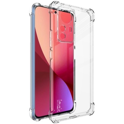 Xiaomi 12 Pro Imak усиленный твердый силиконовый чехол TPU прозрачный, задняя часть + защитная пленка для экрана | Vacins.lv
