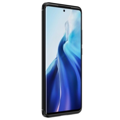 Xiaomi 12 Pro „Carbon“ твердый силиконовый чехол (TPU) - черный | Vacins.lv