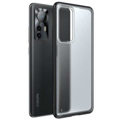 Xiaomi 12 Pro Armor матовый твердый силиконовый чехол (TPU) с черной окантовкой | Vacins.lv