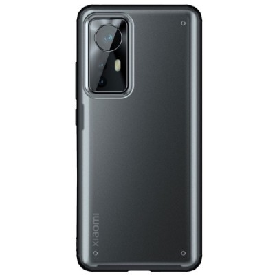 Xiaomi 12 Pro Armor матовый твердый силиконовый чехол (TPU) с черной окантовкой | Vacins.lv